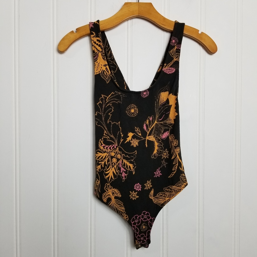Free People Something Pretty Floral Bodysuit - Picture 5 of 10